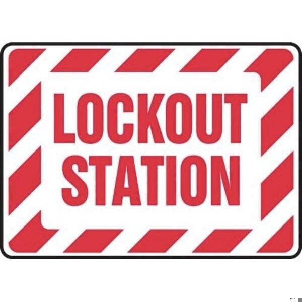 Accuform SAFETY SIGN LOCKOUT STATION 10 X MLKT510XT MLKT510XT - main